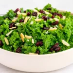 Chick fil a kale salad recipe with grilled chicken in white bowl
