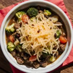Chicken stir-fry in skillet – easy lean and green recipe